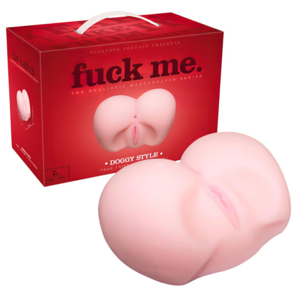 You2Toys - Doggy Style - realistický zadeček (naturální)