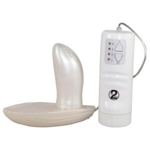 You2Toys - Lastura - připínací vibrátor (bílý)