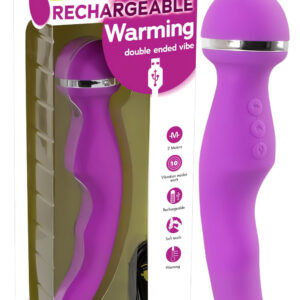 You2Toys - Warming - akumulátorový hřejivý masážní vibrátor (růžový)