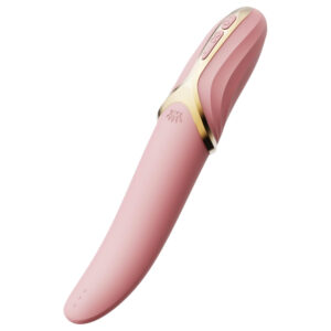 Zalo Eve - akumulátorový otočný vibrátor s ohřevem (růžový)