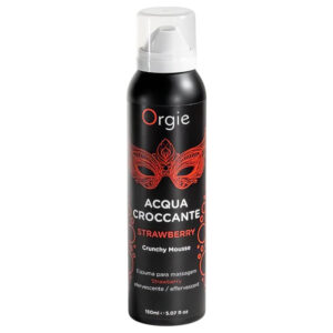 Orgie Acqua Croccante - masážní pěna - jahoda (150ml)