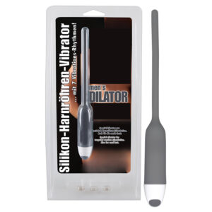 You2Toys - DILATOR - silikonový vibrátor - šedý (6mm)