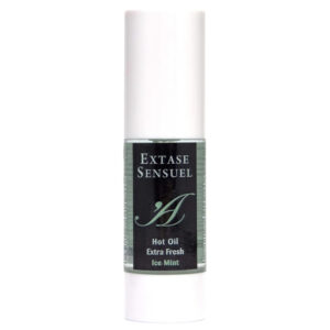 Extase Sensuel - chladivě-hřejivý masážní olej - máta (30ml)