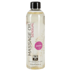 HOT Shiatsu Omamný masážní olej - jasmín (250ml)