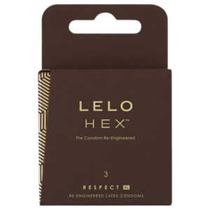 LELO Hex Respect XL - luxusní kondom (3ks)