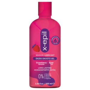 X-Epil - smyslný jahodový lubrikační gel (100ml)