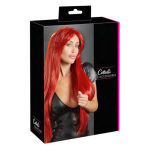 Cottelli - Extra dlouhá červená paruka