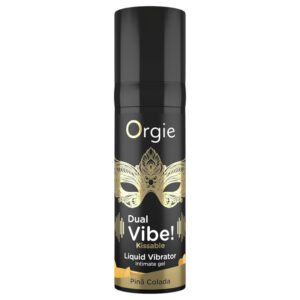 Orgie Dual Vibe! - tekutý vibrátor - Piňa Colada (15ml)