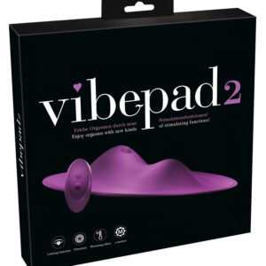 VibePad 2 - lízací vibrační polštářek (fialový)