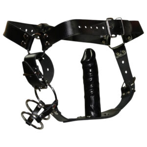 ZADO - kožená tanga s dildem