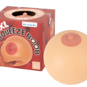 Antistresový míček XXL - prsa (přírodní)