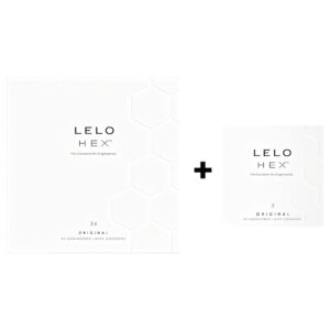 LELO Hex Original - luxusní balíček kondomů (36+3 ks)