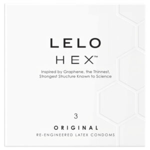LELO Hex Original - luxusní kondom (3ks)