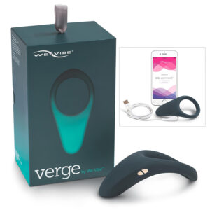 We-Vibe Verge - akumulátorový vibrační kroužek na penis (šedý)