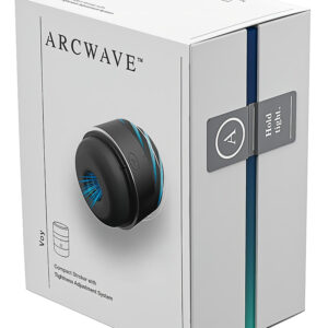 Arcwave Voy - masturbátor pro muže - rotační a stahovací - černý