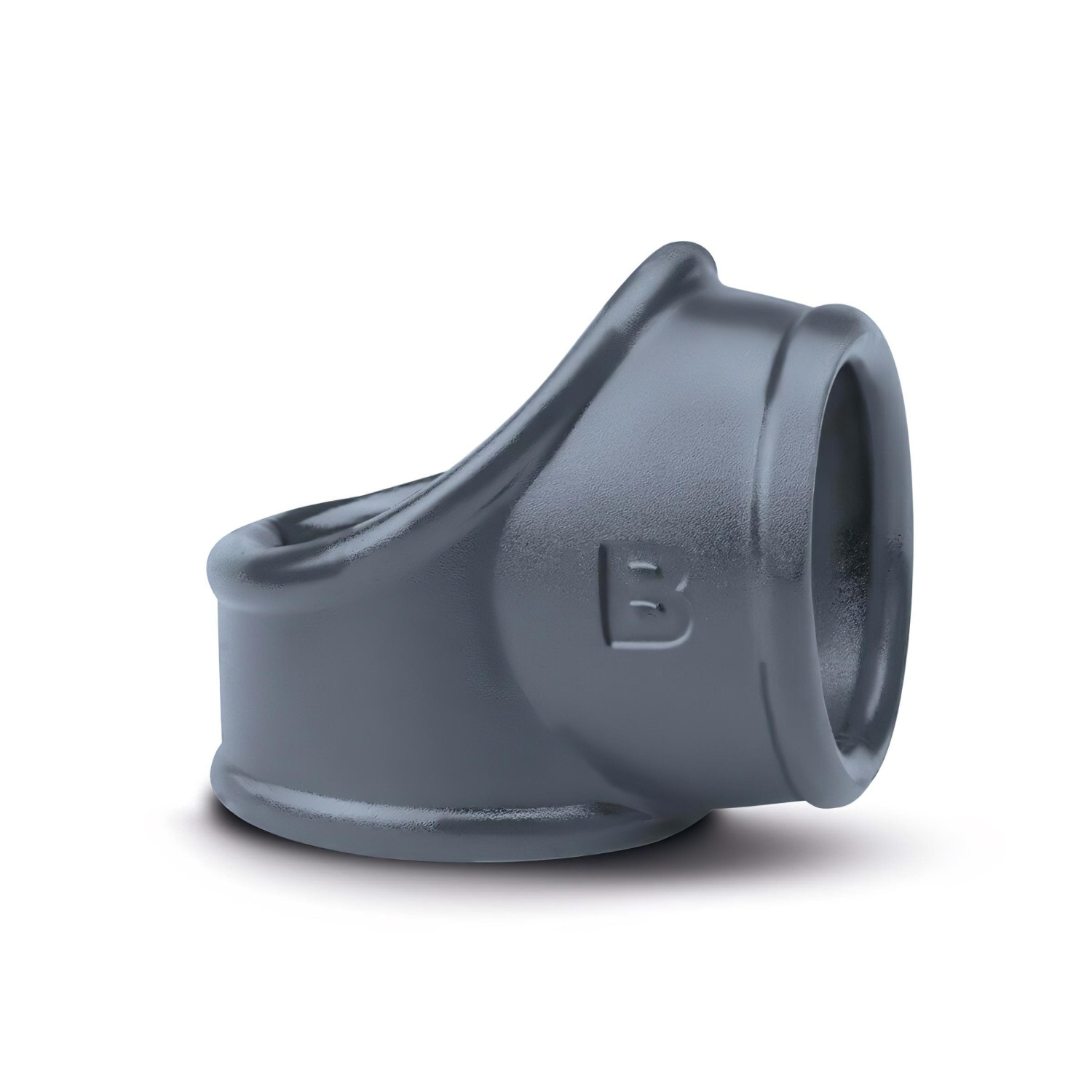 Boners - erekční kroužek a natahovač varlat - silikon šedý