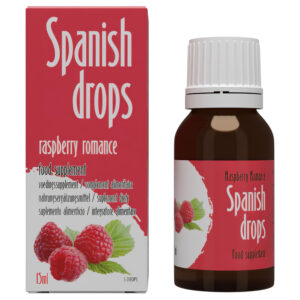 Cobeco Spanish Drops - kapky na zvýšení libida - malina - 15 ml