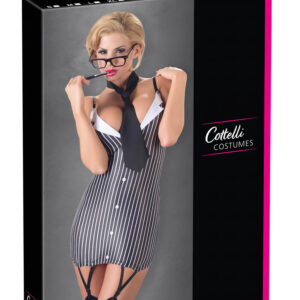 Cottelli - kostým sekretářky - proužkovaný design