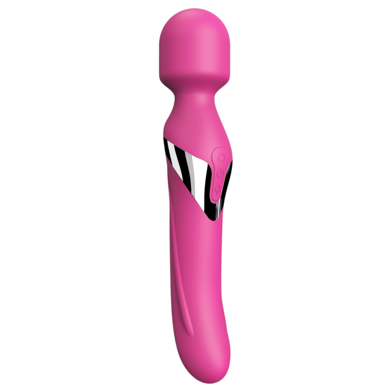 Dorcel - vibrátor a masér 2v1 - dobíjecí - růžová