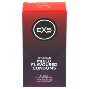 EXS - kondomy - mix příchutí - 12 kusů
