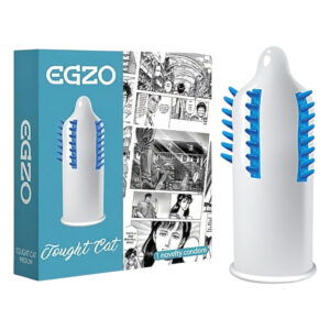 Egzo Tough Cat - kondom s nopky a štětinami - 1 ks