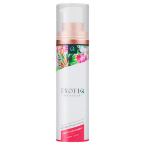 Exotiq - masážní olej s vůní jahody - 100 ml