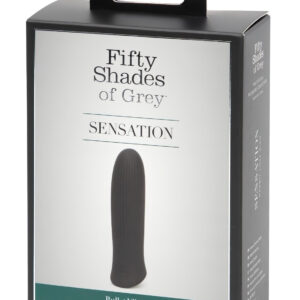 Fifty Shades of Grey - mini vibrátor - vodotěsný - černý