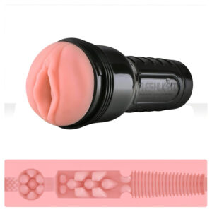Fleshlight Pink Lady Destroya - realistická umělá vagína v pouzdře - tělová