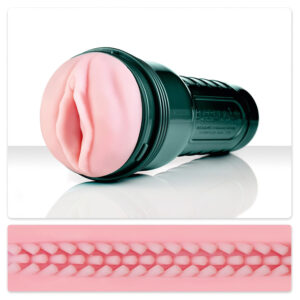 Fleshlight - masturbátor Vibro vagina - růžová