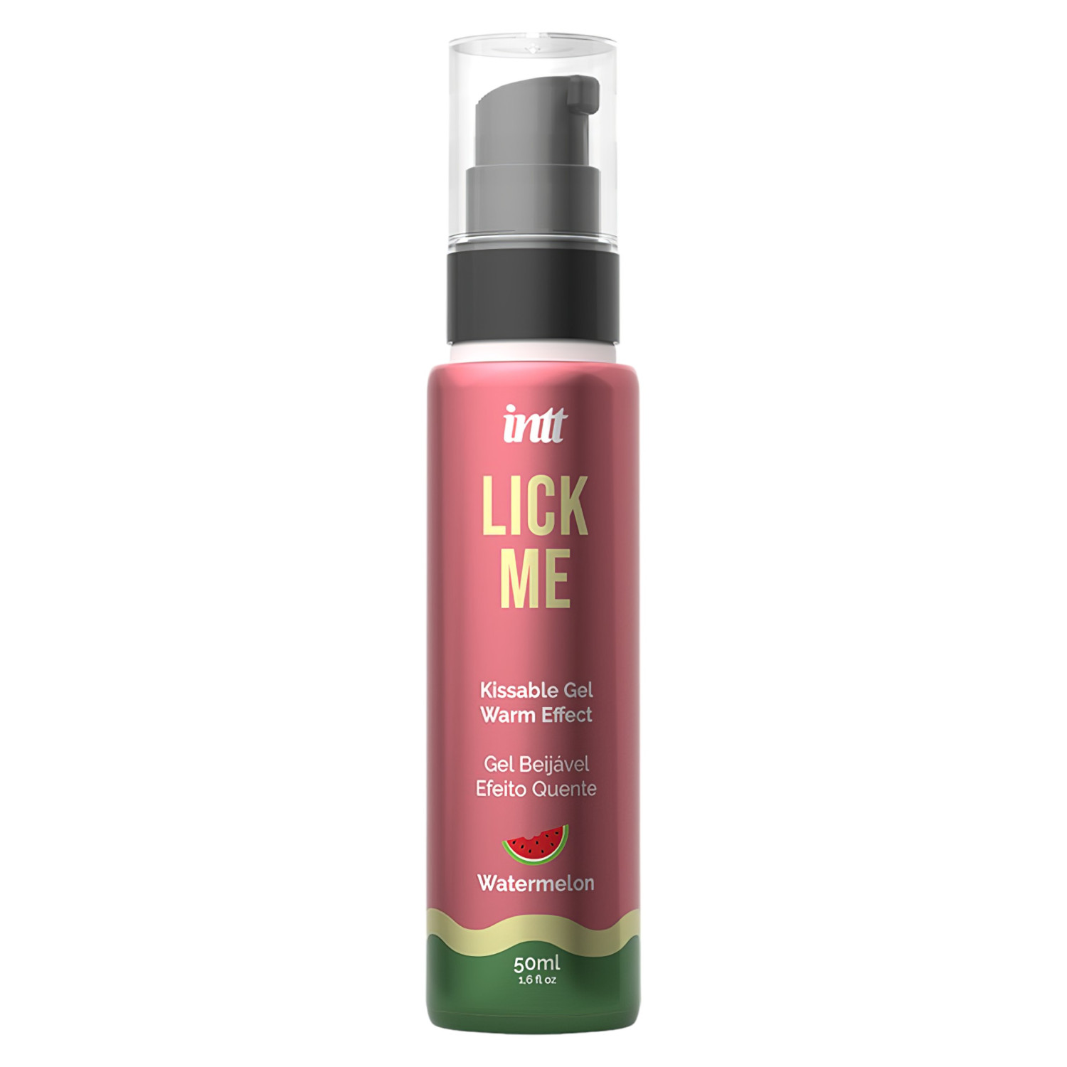 Intt Lick Me - lubrikační gel s hřejivým efektem - vodní meloun - 50 ml