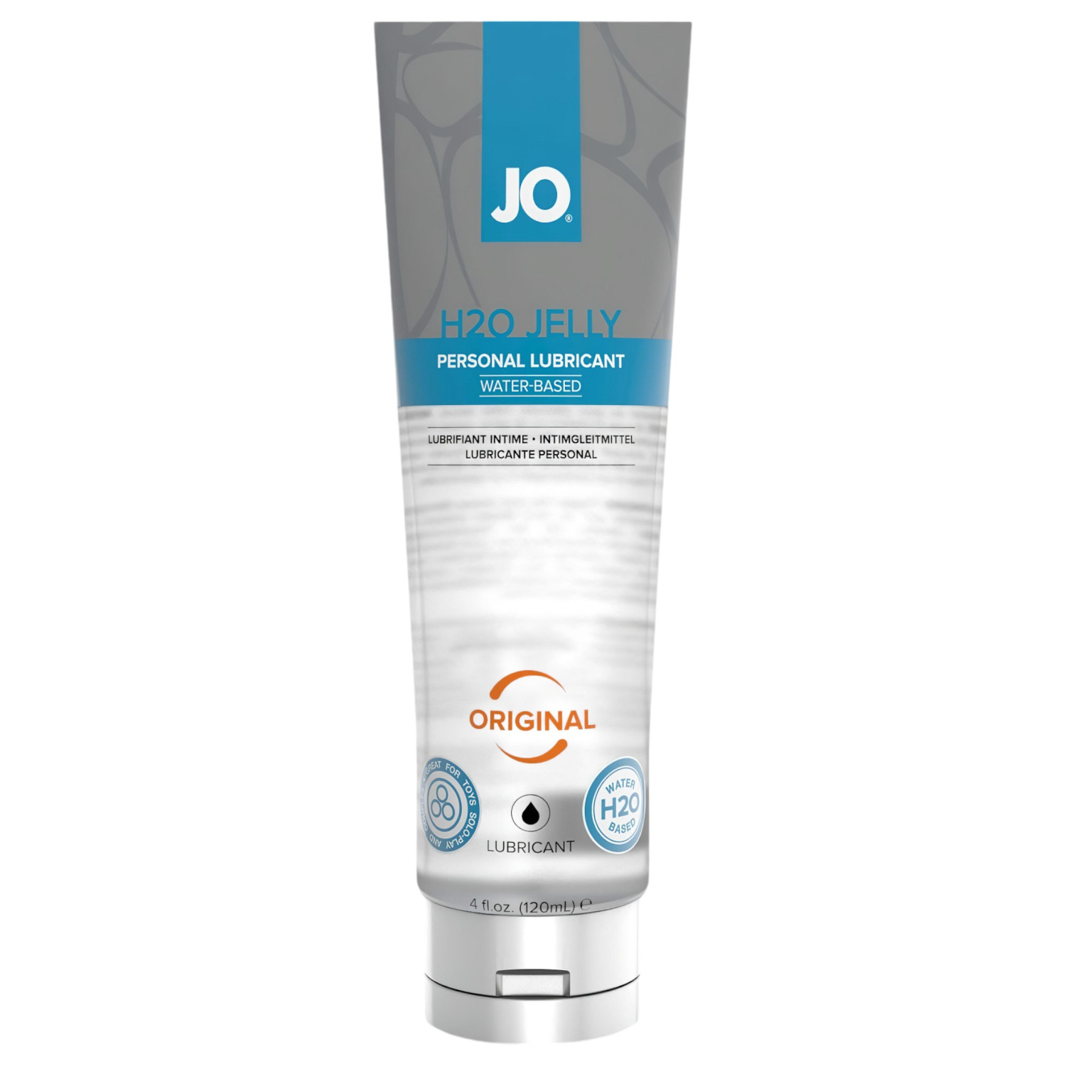 JO H2O Jelly Original - lubrikant na vodní bázi - hustý - 120 ml