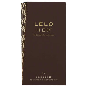 LELO Hex Respect XL - kondomy XL - extra tenké - 12 ks