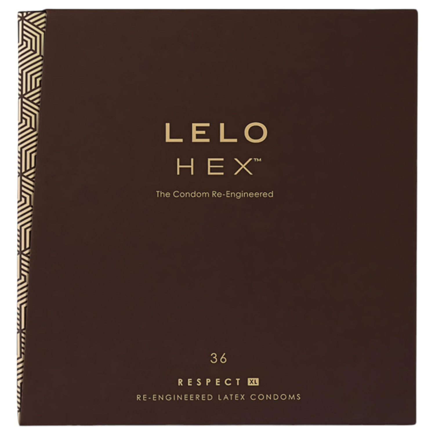 LELO Hex Respect XL - kondomy XL - extra velké - 36 ks