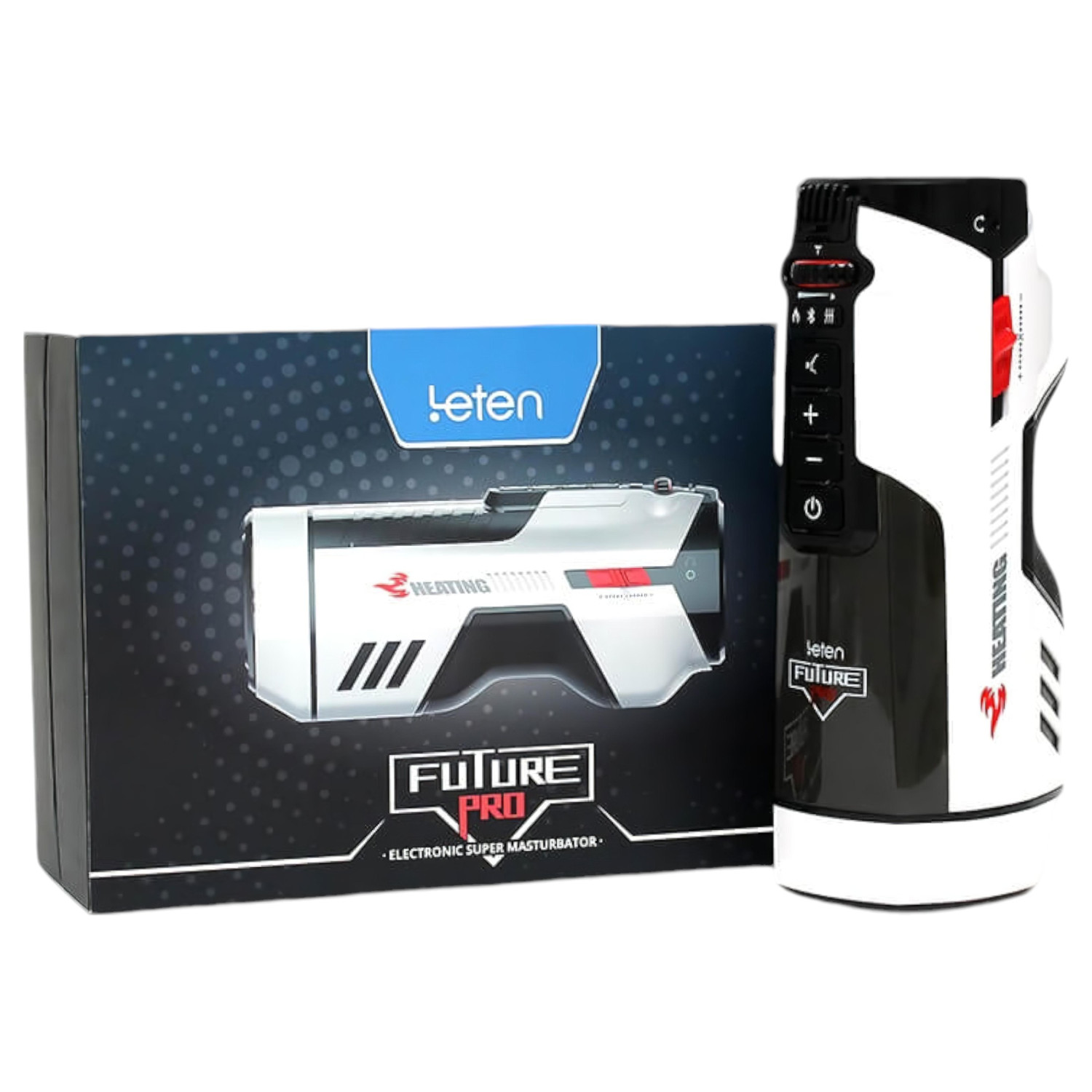 LETEN SM FUTURE PRO - masturbátor s pohybem nahoru a dolů - síťové vyhřívání