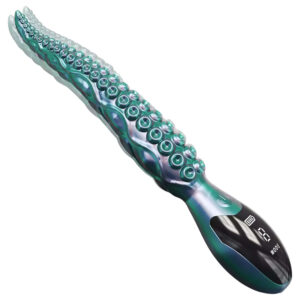 Monster Fuck - vibrátor polyp - zelený