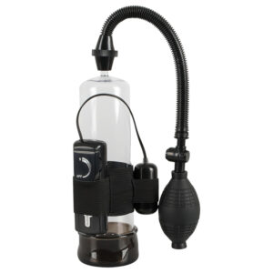 Pánská pumpa na penis s vibrací