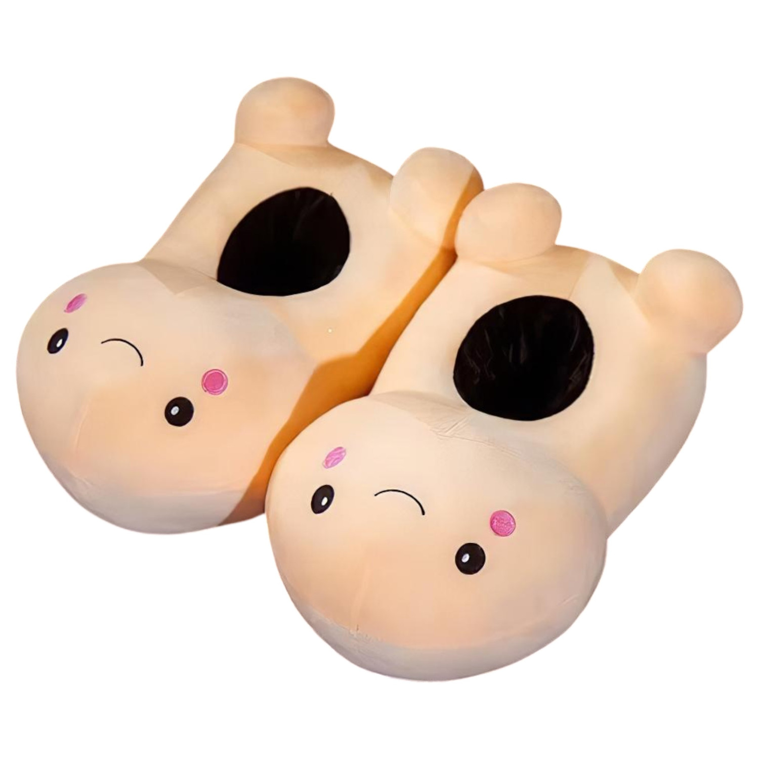 Penisové pantofle - měkké - tělová barva