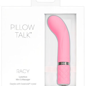 Pillow Talk Racy - G-bod vibrátor nabíjecí úzký - růžový