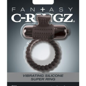 Pipedream Fantasy C-Ringz - vibrační erekční kroužek - černý