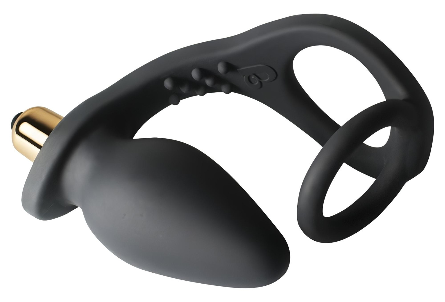 RO-ZEN - dvojitý erekční kroužek a anální vibrátor