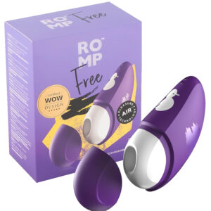 ROMP Free - stimulátor klitorisu na vlny - vodotěsný - fialový