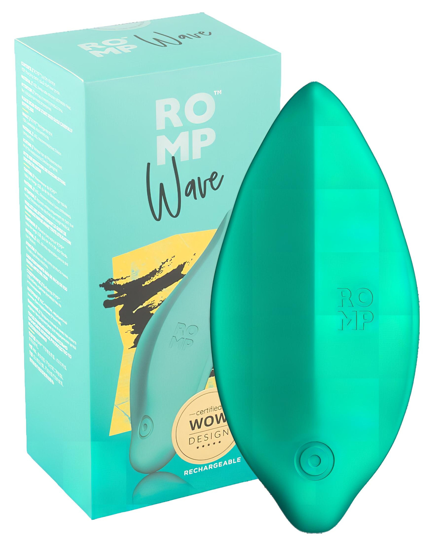 ROMP Wave - vibrační stimulátor klitorisu - vodotěsný