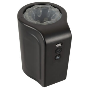 Rebel - vodotěsný rotační masturbátor - černý