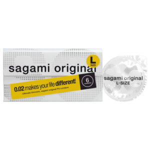 Sagami Original 0.02 L - kondom - 58 mm - 6 ks