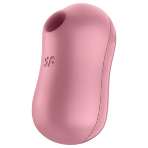 Satisfyer Cotton Candy - stimulátor klitorisu s pulzujícími vlnami - korálový