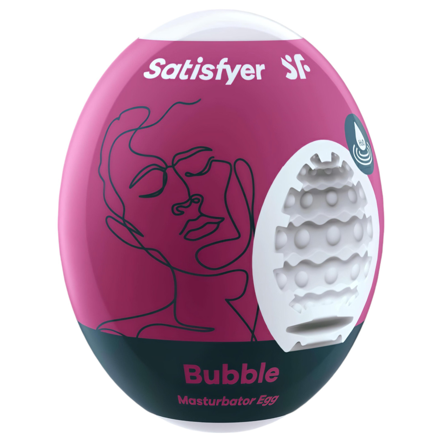 Satisfyer Egg Bubble - masturbátor vejce - 1 kus