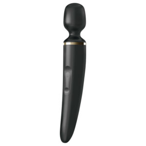 Satisfyer Wand-er Woman - masážní vibrátor - voděodolný - černý