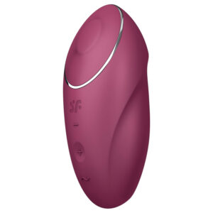 Satisfyer - vibrátor a stimulátor klitorisu 2v1 - červený