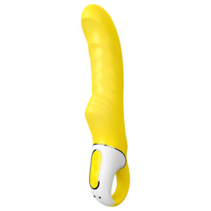 Satisfyer - vibrátor na G-bod - vodotěsný - žlutý