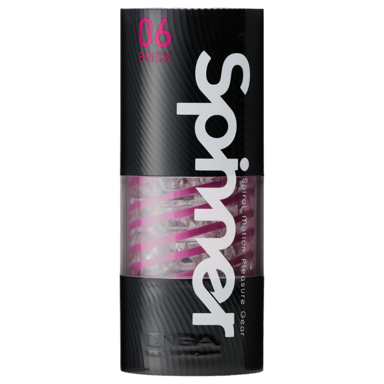 TENGA Spinner Brick - masturbátor - průhledný